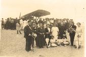 Aterratge a Sant Pol de Mar 25-VII-1920